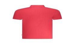 PEPE JEANS POLO MANICHE CORTE UOMO ROSSO