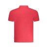 PEPE JEANS POLO MANICHE CORTE UOMO ROSSO