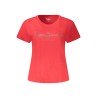 PEPE JEANS T-SHIRT MANICHE CORTE DONNA ROSSO