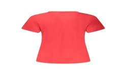 PEPE JEANS T-SHIRT MANICHE CORTE DONNA ROSSO