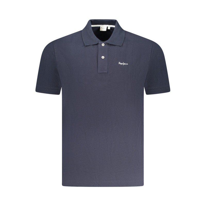 PEPE JEANS POLO MANICHE CORTE UOMO BLU PEPE JEANS POLO MANICHE CORTE UOMO BLU