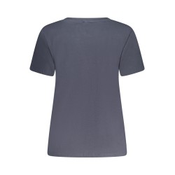 PEPE JEANS T-SHIRT MANICHE CORTE DONNA BLU