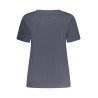 PEPE JEANS T-SHIRT MANICHE CORTE DONNA BLU
