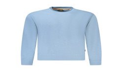 BOSS FELPA SENZA ZIP UOMO AZZURRO