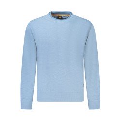 BOSS FELPA SENZA ZIP UOMO AZZURRO