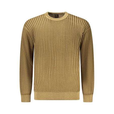 BOSS MAGLIA UOMO MARRONE