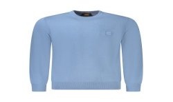 BOSS MAGLIA UOMO AZZURRO