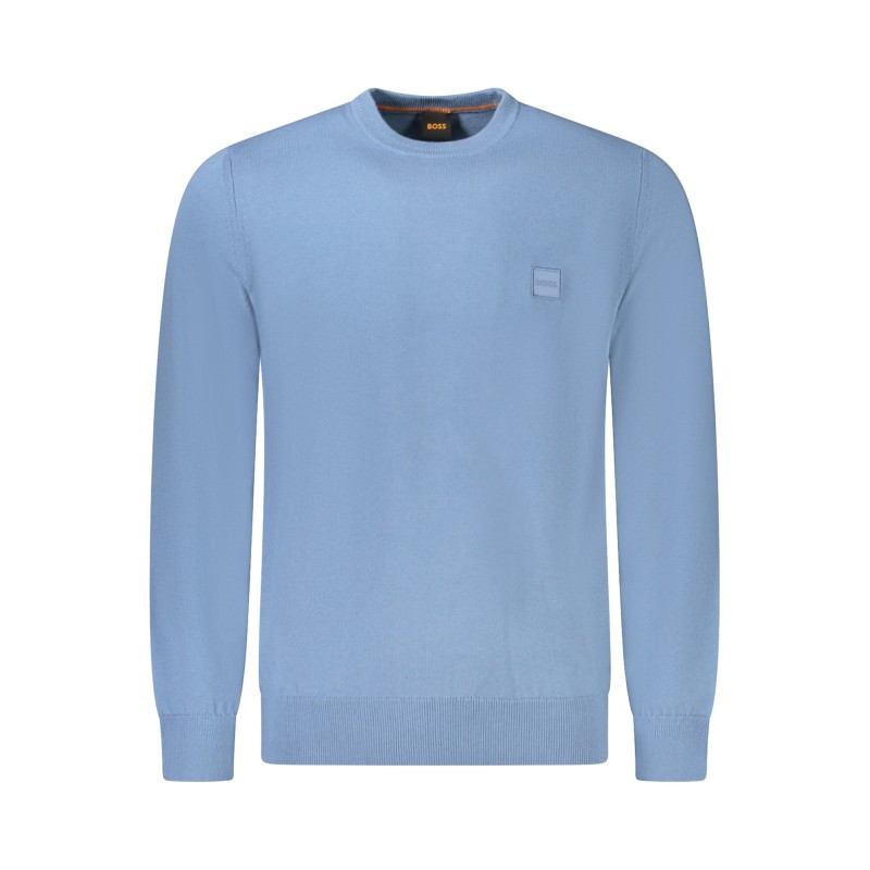 BOSS MAGLIA UOMO AZZURRO BOSS MAGLIA UOMO AZZURRO