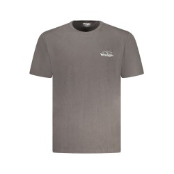 WRANGLER T-SHIRT MANICHE CORTE UOMO NERO