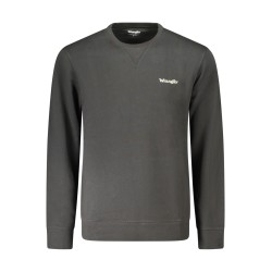 WRANGLER FELPA SENZA ZIP UOMO NERO