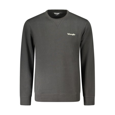 WRANGLER FELPA SENZA ZIP UOMO NERO