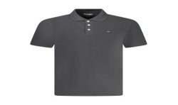 WRANGLER POLO MANICHE CORTE UOMO NERO