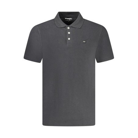 WRANGLER POLO MANICHE CORTE UOMO NERO