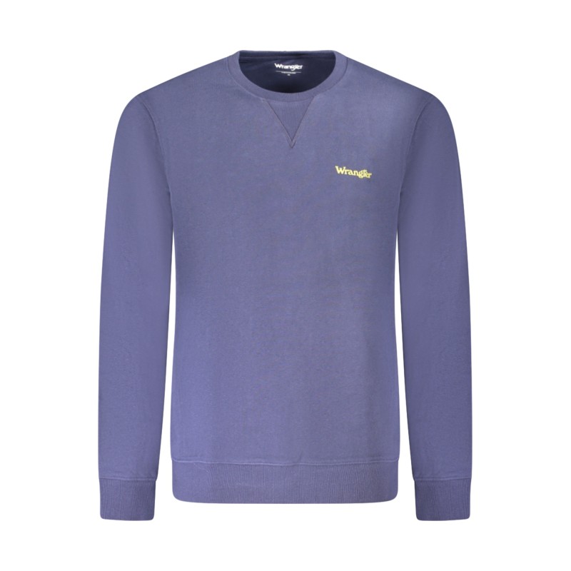 WRANGLER FELPA SENZA ZIP UOMO BLU WRANGLER FELPA SENZA ZIP UOMO BLU