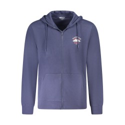WRANGLER FELPA CON ZIP UOMO BLU