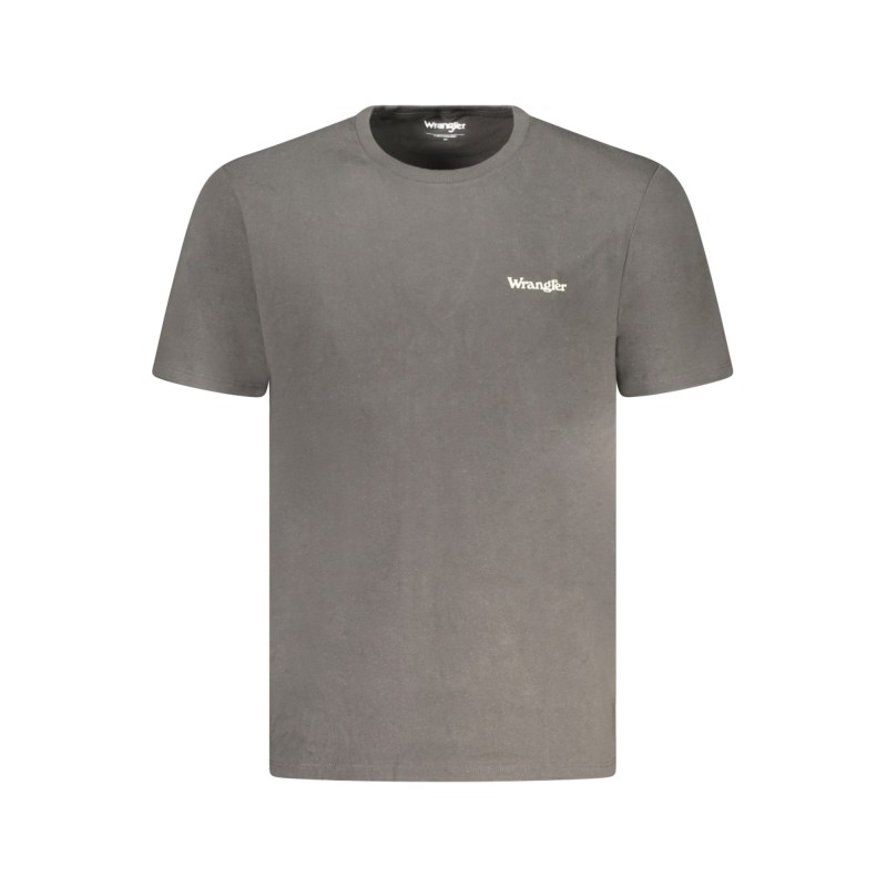 WRANGLER T-SHIRT MANICHE CORTE UOMO NERO WRANGLER T-SHIRT MANICHE CORTE UOMO NERO