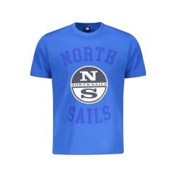 NORTH SAILS T-SHIRT MANICHE CORTE UOMO BLU