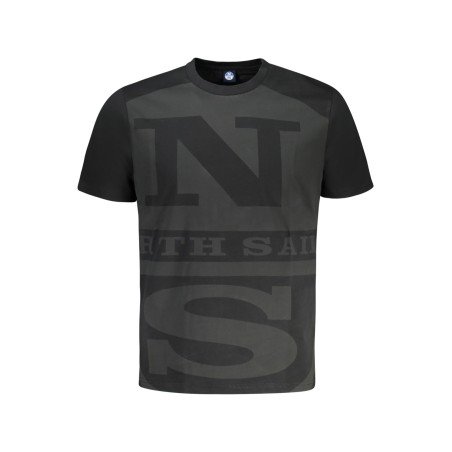 NORTH SAILS T-SHIRT MANICHE CORTE UOMO NERO