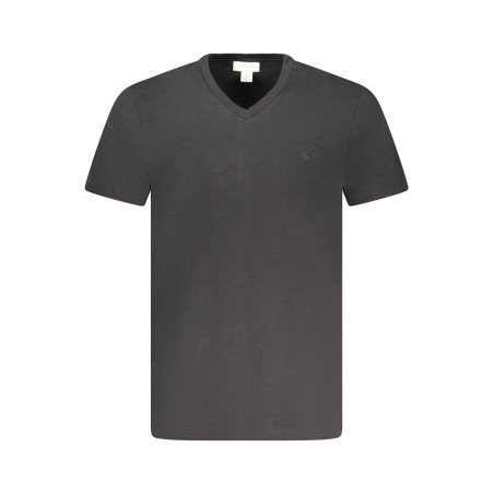 CALVIN KLEIN T-SHIRT MANICHE CORTE UOMO NERO