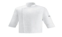 Giacca unisex Holmes - 65% Polyester - 35% Cotton - White