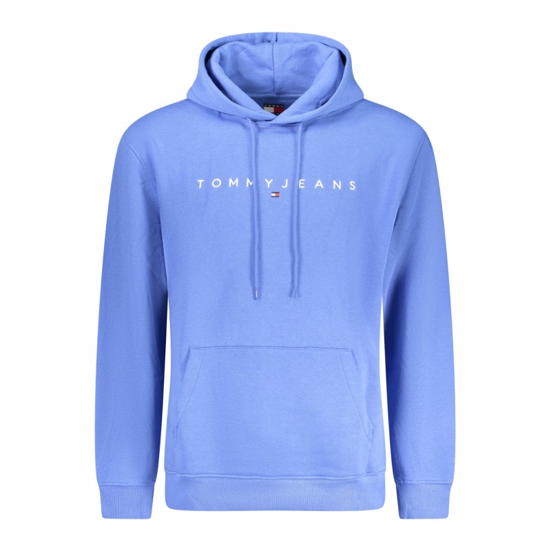 TOMMY HILFIGER FELPA SENZA ZIP UOMO BLU TOMMY HILFIGER FELPA SENZA ZIP UOMO BLU