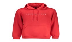 TOMMY HILFIGER FELPA SENZA ZIP UOMO ROSSO