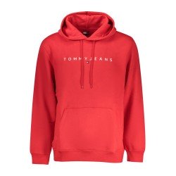TOMMY HILFIGER FELPA SENZA ZIP UOMO ROSSO