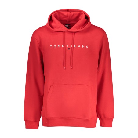 TOMMY HILFIGER FELPA SENZA ZIP UOMO ROSSO