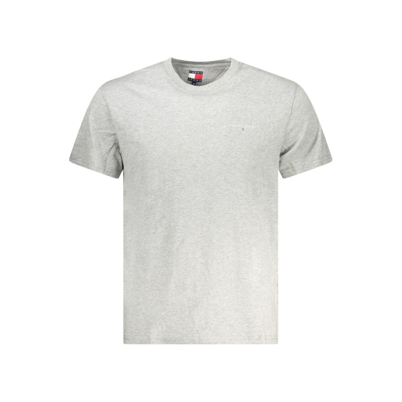 TOMMY HILFIGER T-SHIRT MANICHE CORTE UOMO GRIGIO TOMMY HILFIGER T-SHIRT MANICHE CORTE UOMO GRIGIO