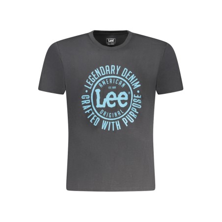 LEE T-SHIRT MANICHE CORTE UOMO NERO