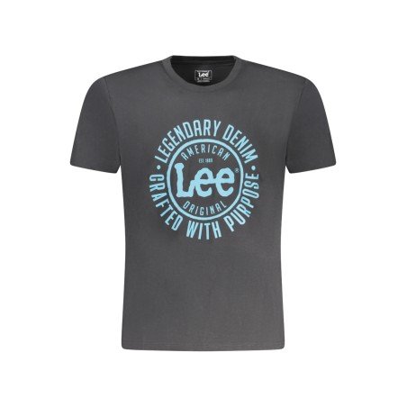 LEE T-SHIRT MANICHE CORTE UOMO NERO