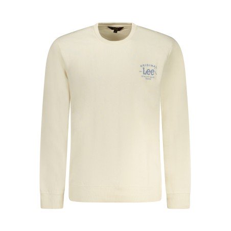 LEE FELPA SENZA ZIP UOMO BEIGE
