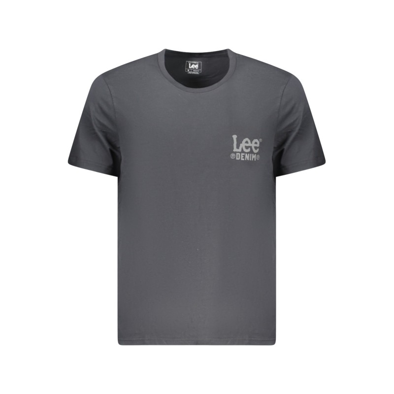 LEE T-SHIRT MANICHE CORTE UOMO NERO LEE T-SHIRT MANICHE CORTE UOMO NERO