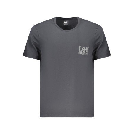 LEE T-SHIRT MANICHE CORTE UOMO NERO
