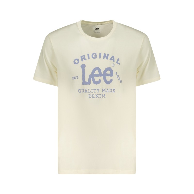 LEE T-SHIRT MANICHE CORTE UOMO BEIGE LEE T-SHIRT MANICHE CORTE UOMO BEIGE