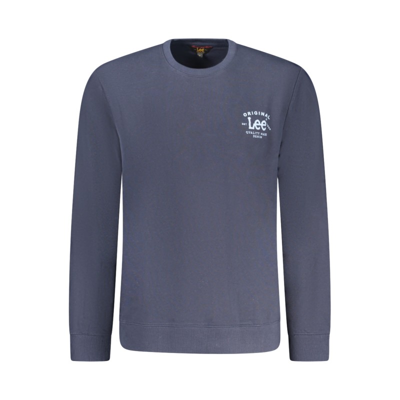 LEE FELPA SENZA ZIP UOMO BLU LEE FELPA SENZA ZIP UOMO BLU