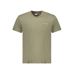TOMMY HILFIGER T-SHIRT MANICHE CORTE UOMO VERDE