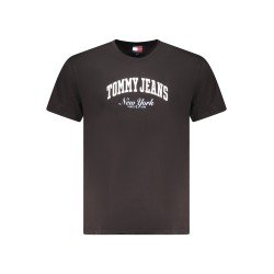 TOMMY HILFIGER T-SHIRT MANICHE CORTE UOMO NERO