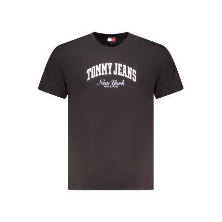 TOMMY HILFIGER T-SHIRT MANICHE CORTE UOMO NERO