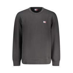 TOMMY HILFIGER FELPA SENZA ZIP UOMO NERO