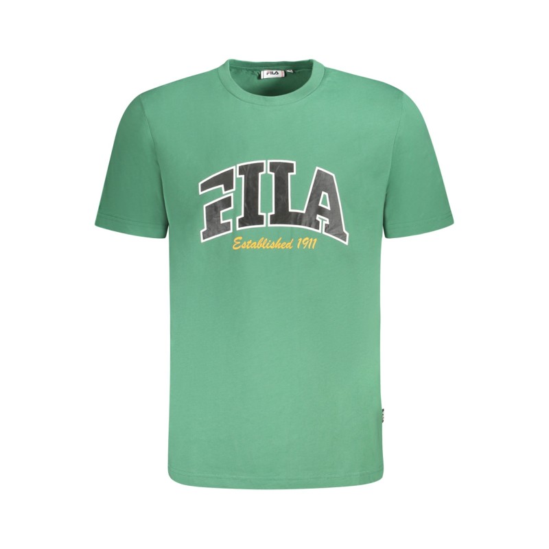 FILA T-SHIRT MANICHE CORTE UOMO VERDE FILA T-SHIRT MANICHE CORTE UOMO VERDE