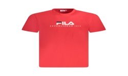 FILA T-SHIRT MANICHE CORTE UOMO ROSSO