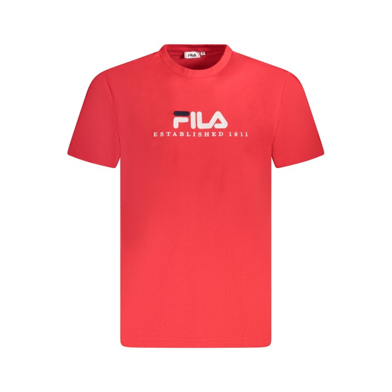 FILA T-SHIRT MANICHE CORTE UOMO ROSSO FILA T-SHIRT MANICHE CORTE UOMO ROSSO