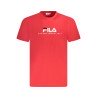 FILA T-SHIRT MANICHE CORTE UOMO ROSSO