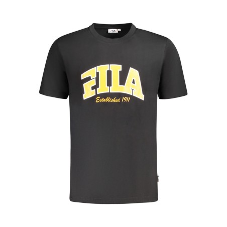 FILA T-SHIRT MANICHE CORTE UOMO NERO