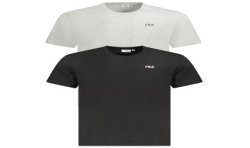FILA T-SHIRT MANICHE CORTE UOMO NERO