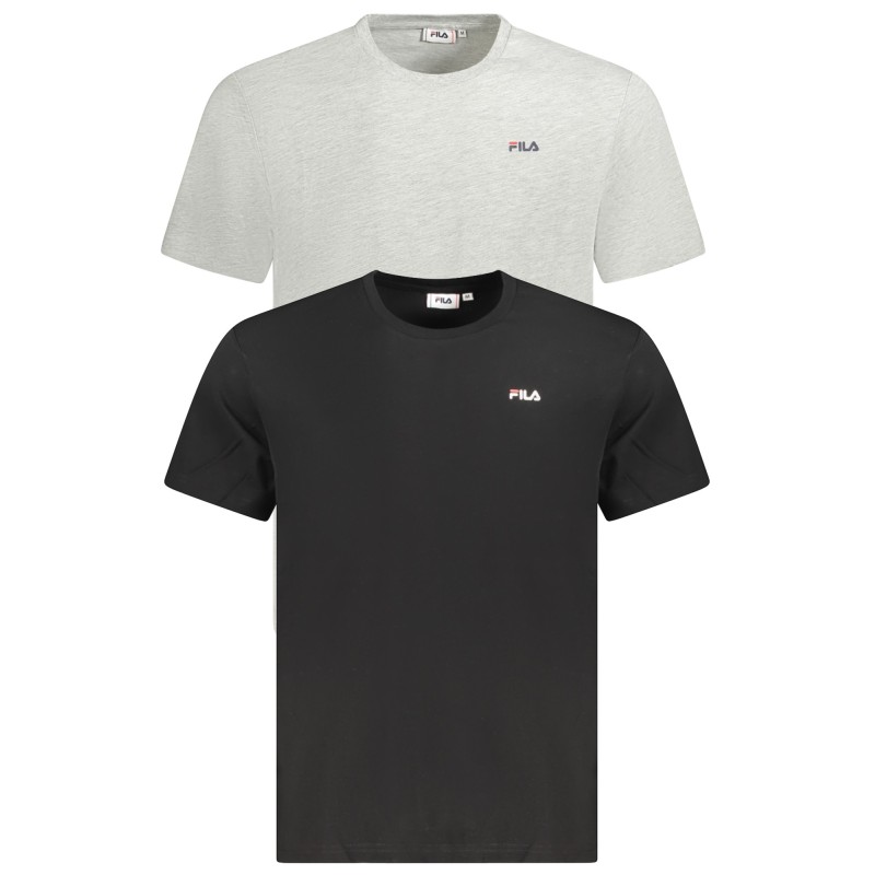 FILA T-SHIRT MANICHE CORTE UOMO NERO FILA T-SHIRT MANICHE CORTE UOMO NERO