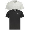 FILA T-SHIRT MANICHE CORTE UOMO NERO