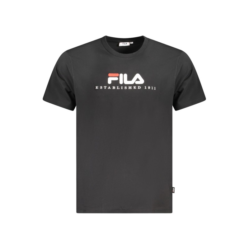FILA T-SHIRT MANICHE CORTE UOMO NERO