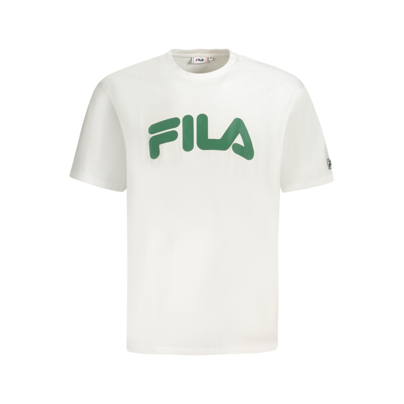 FILA T-SHIRT MANICHE CORTE UOMO BIANCO FILA T-SHIRT MANICHE CORTE UOMO BIANCO
